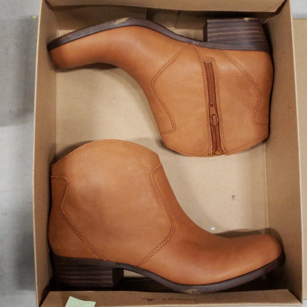 New 7 Lucky brand whisky brown BELIA COWGIRL boots